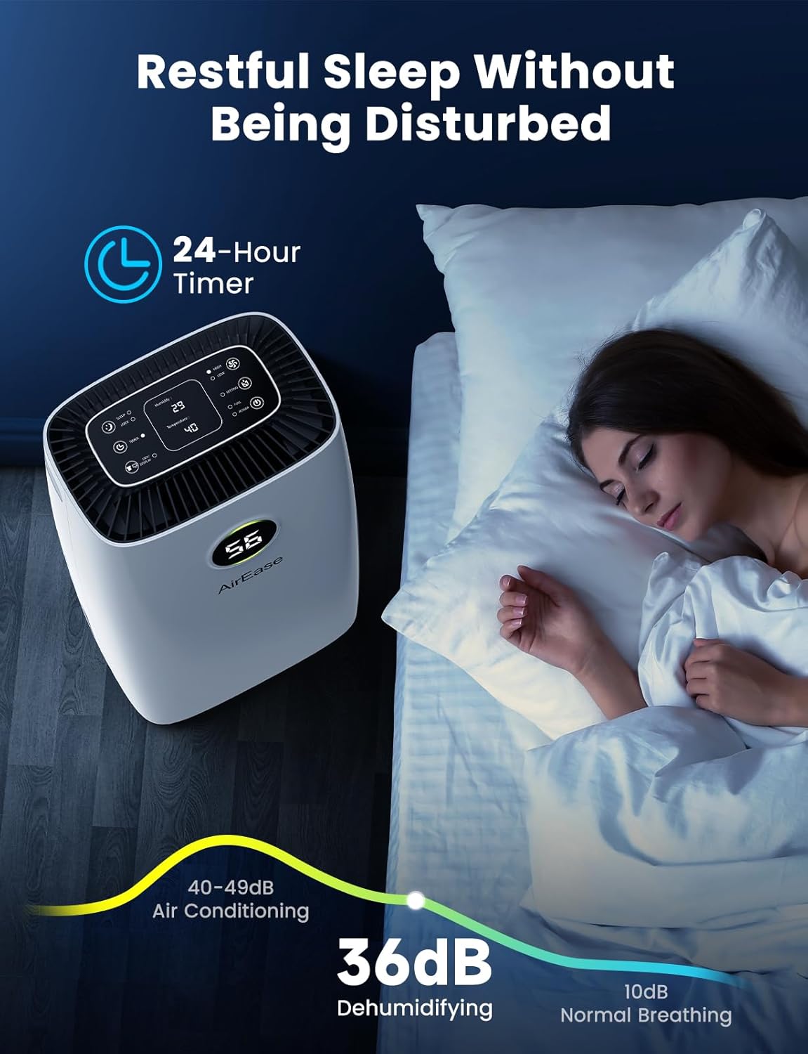 AirEase 12L/Day Dehumidifier for Home - Image 6